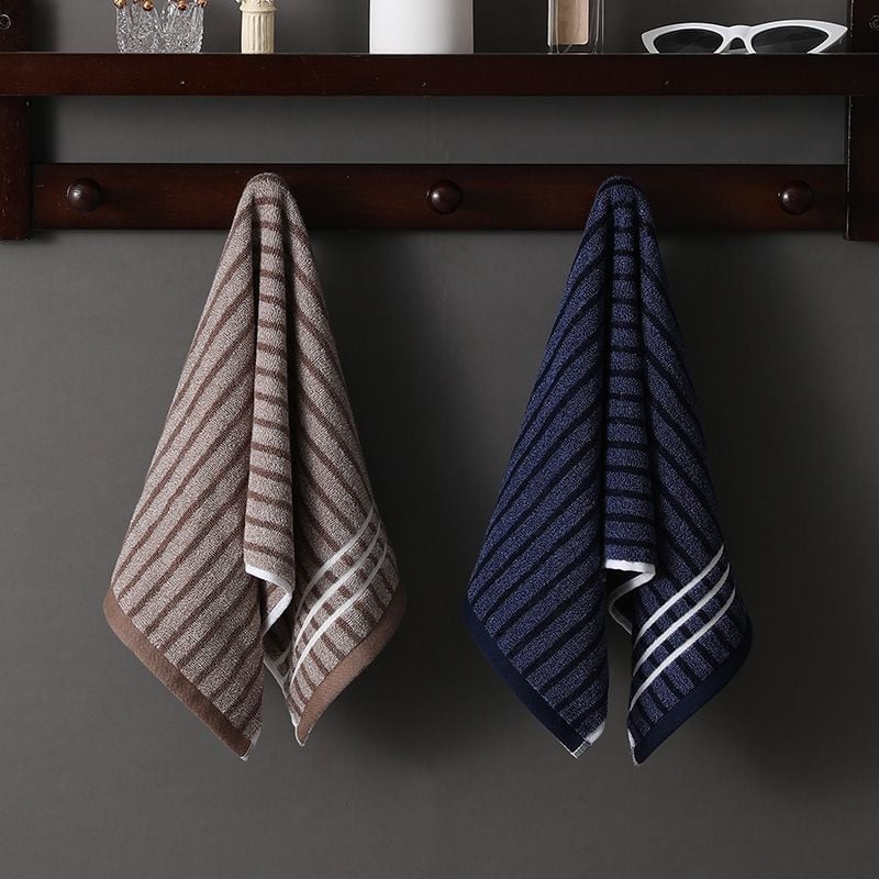 Βαμβακερή Jacquard πετσέτα προσώπου, απορροφητική, χωρίς ίνες, παχυσμένη, για ενήλικες και παιδιά