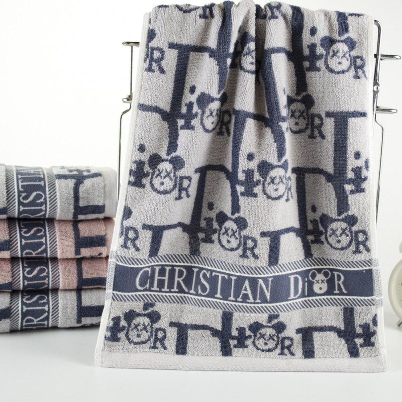 Prosop de față din bumbac 100%, țesătură Jacquard, 32s, 75 g