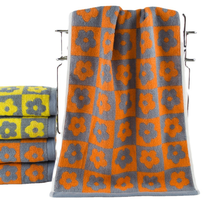 Prosop de față din bumbac 100%, țesătură Jacquard, 32s, 75 g