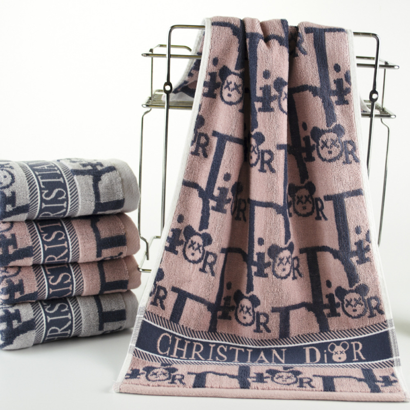 Prosop de față din bumbac 100%, țesătură Jacquard, 32s, 75 g