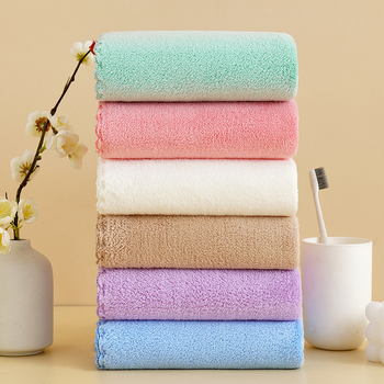 Πετσέτα coral velvet από τη Yuqian, πολυεστέρας, νήμα 150D, κομμένος βελούδο, βάρος 80–100 g