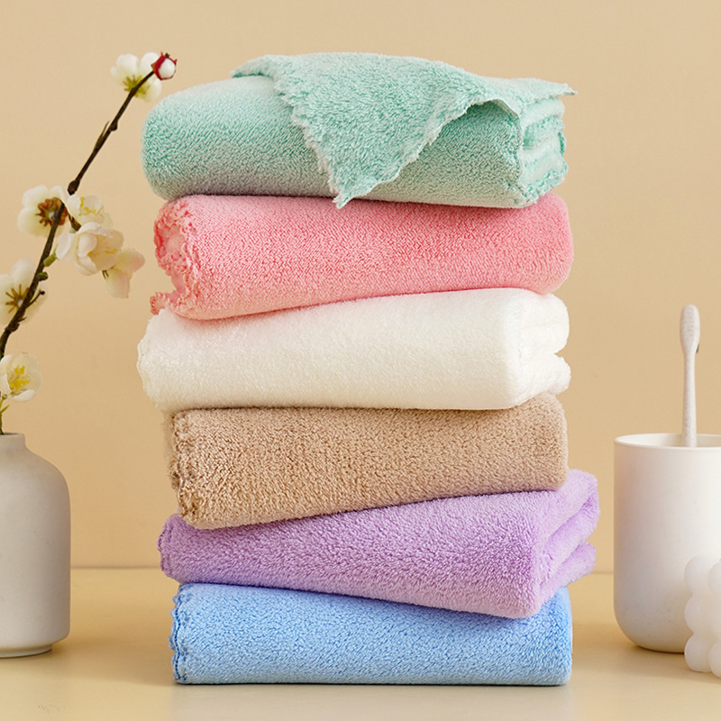 Πετσέτα coral velvet από τη Yuqian, πολυεστέρας, νήμα 150D, κομμένος βελούδο, βάρος 80–100 g