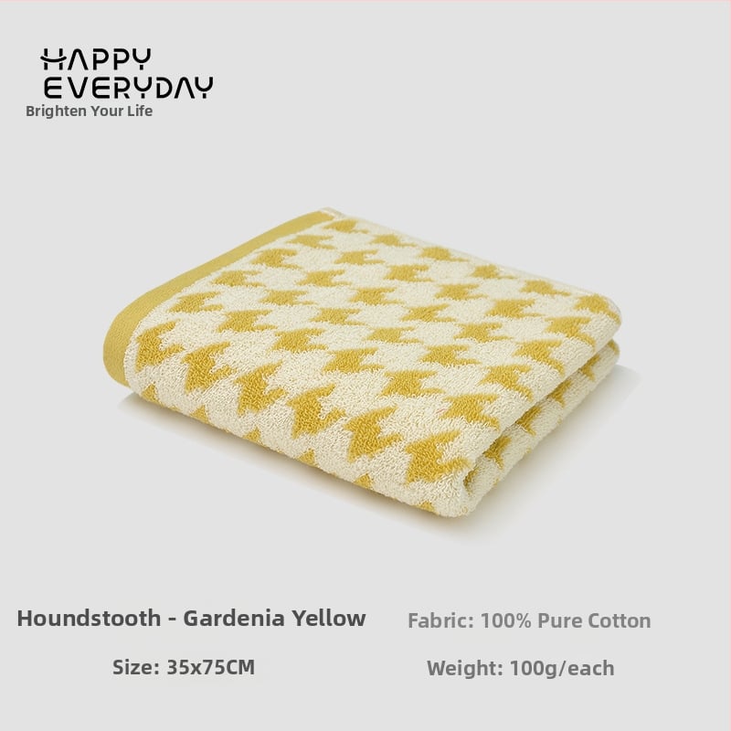 Πετσέτα προσώπου από 100% βαμβάκι, ζακάρντ με κλασικό μοτίβο, βάρος 100–120 g