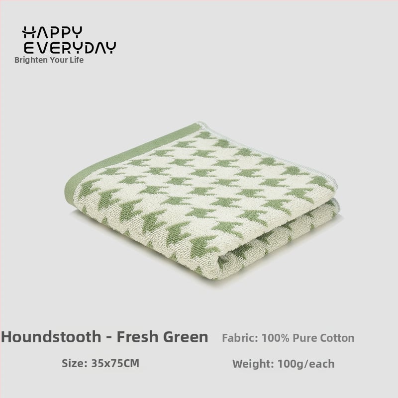 Πετσέτα προσώπου από 100% βαμβάκι, ζακάρντ με κλασικό μοτίβο, βάρος 100–120 g