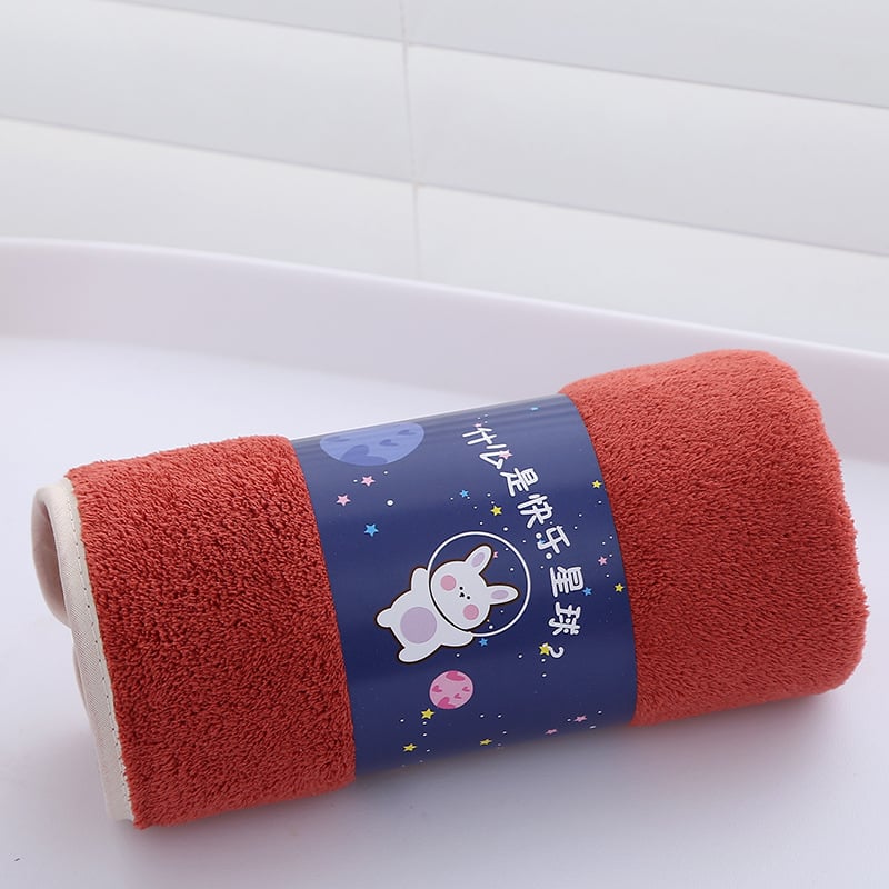 Πετσέτα φλις από κοραλλιο, ομαλό ύφανση, βάρος 80 g/m², υψηλή απορροφητικότητα 5–10 s, εξατομικευμένο λογότυπο, διαθέσιμο ιδιωτικό σήμα