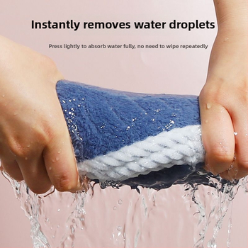 Σετ τριών πετσέτων μπάνιου με καπέλο στεγνώματος μαλλιών - φλις κοραλλιών, 350 γρ., γρήγορο στέγνωμα, υψηλή απορροφητικότητα, χωρίς αποκολλήσεις ινών