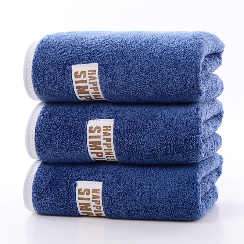 Σετ πετσετών μπάνιου από φλις κοραλλιών, μαλακές και απορροφητικές, νήμα 150D, ύφανση plain weave, βάρος υφάσματος 400–500 g, προσαρμοσμένη επεξεργασία