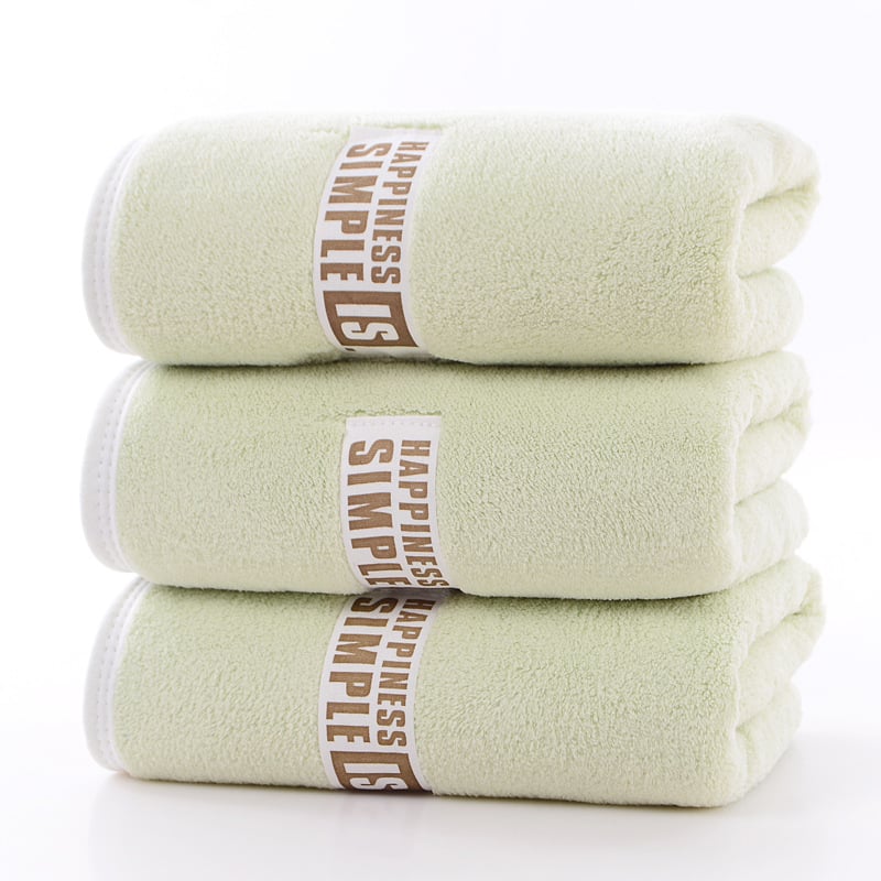 Σετ πετσετών μπάνιου από φλις κοραλλιών, μαλακές και απορροφητικές, νήμα 150D, ύφανση plain weave, βάρος υφάσματος 400–500 g, προσαρμοσμένη επεξεργασία