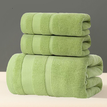 Σετ πετσετών μπάνιου και προσώπου από 100% βαμβάκι, 32‑πλέξη ύφανση, 450 g+, σετ δώρου