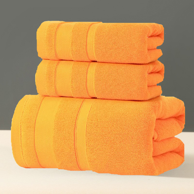 Σετ πετσετών μπάνιου και προσώπου από 100% βαμβάκι, 32‑πλέξη ύφανση, 450 g+, σετ δώρου