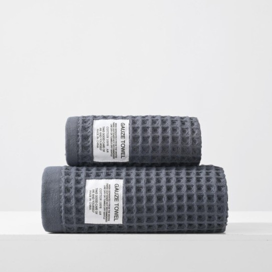 Πετσέτα μπάνιου σε ιαπωνικό στυλ, βαμβάκι βάφλ, 32s combed cotton, plain weave, 360 g