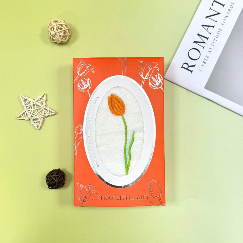 Set cadou de prosoape din fleece coral cu broderie, 150D fir, greutate 50-80 g, personalizare disponibilă