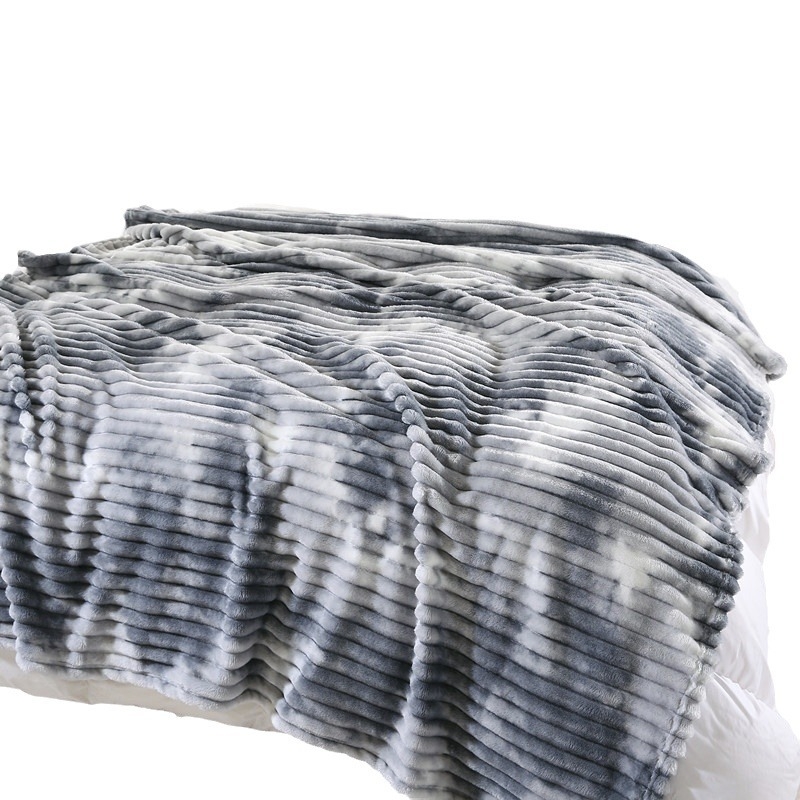 Poliester deka s prugastim uzorkom, ispod 300 g, prilagodljiva, pogodno za sva četiri godišnja doba