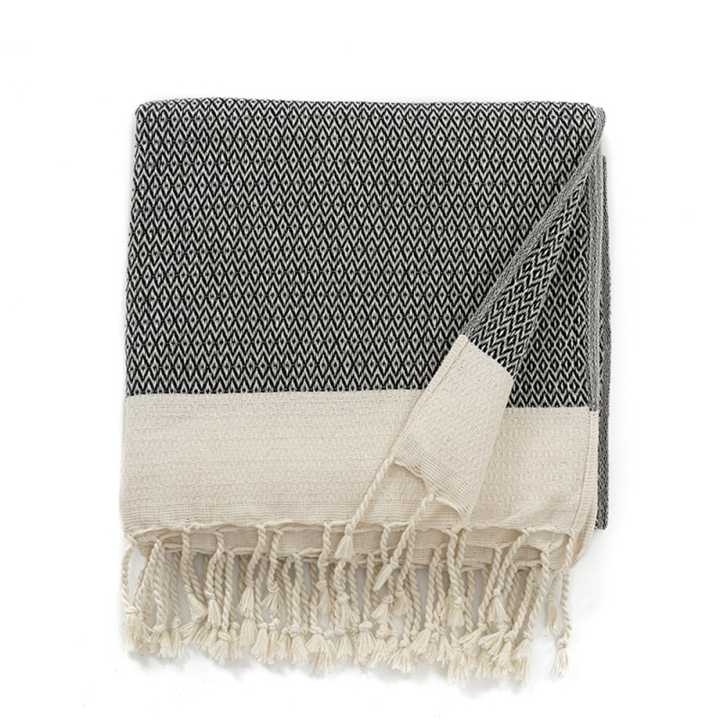 Medvilninė Turkų pledas su kutais, 500–799 g, visiems sezonams, pirmoji klasė