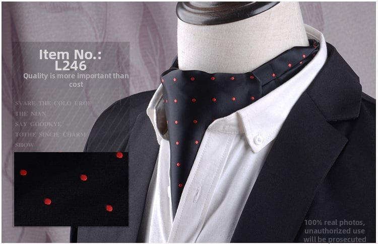 Unisex Jacquard φουλάρι - Λεπτό πολυτελές στυλ, Φλοράλ Μοτίβο, Πολυεστερικά Νήματα, Meisin Nalai