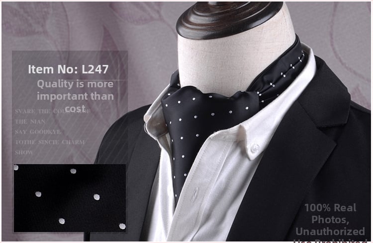 Unisex Jacquard φουλάρι - Λεπτό πολυτελές στυλ, Φλοράλ Μοτίβο, Πολυεστερικά Νήματα, Meisin Nalai