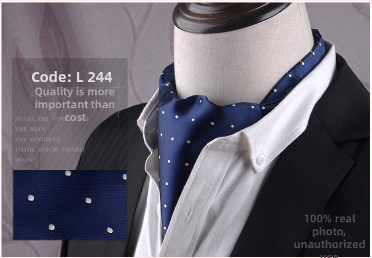 Unisex Jacquard φουλάρι - Λεπτό πολυτελές στυλ, Φλοράλ Μοτίβο, Πολυεστερικά Νήματα, Meisin Nalai