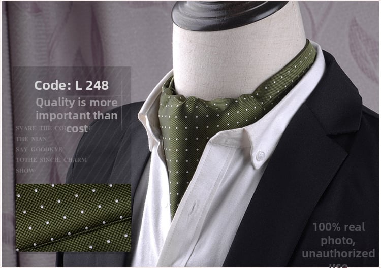 Unisex Jacquard φουλάρι - Λεπτό πολυτελές στυλ, Φλοράλ Μοτίβο, Πολυεστερικά Νήματα, Meisin Nalai