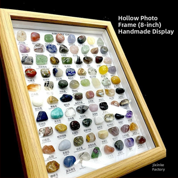 Kristālu minerālu izstāžu displejs — dabiski kristāli bērnu izpētei un mācībām; Zīmols YGDE; Materiāls: Cits; Stils: Mūsdienīgs vienkāršums; Gravēšana; Dāvana dzimšanas dienā