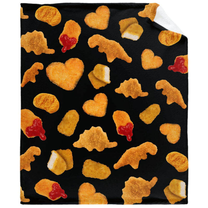 Highland tehén témájú flanel pléd, Cartoon mintázat, Tavasz–Ősz, 2–4% zsugorodás