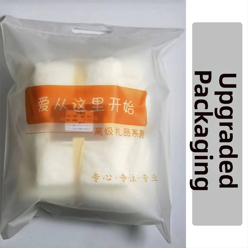 Σετ πετσέτες σε κουτί δώρου, φλις κοραλλιοειδές, 320 g, απλή ύφανση, δυνατότητα εκτύπωσης λογότυπου