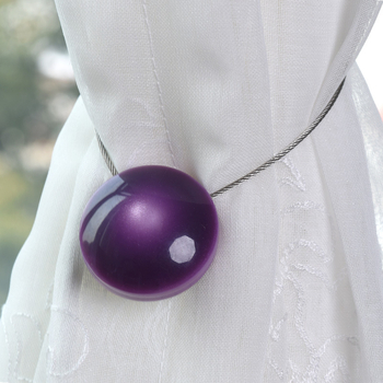 Cat-Eye sveķu magnētiskā aizkara sprādze ar magnētisku siksnu, uzstādīšana nav nepieciešama, mūsdienīgs minimālisma stils