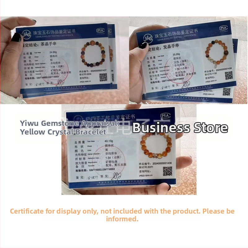 Kézre készített karkötő - Vegyes anyagok, Kézzel készített, Női stílus, Személyiségi trend, Duobao kristály és torony kristály