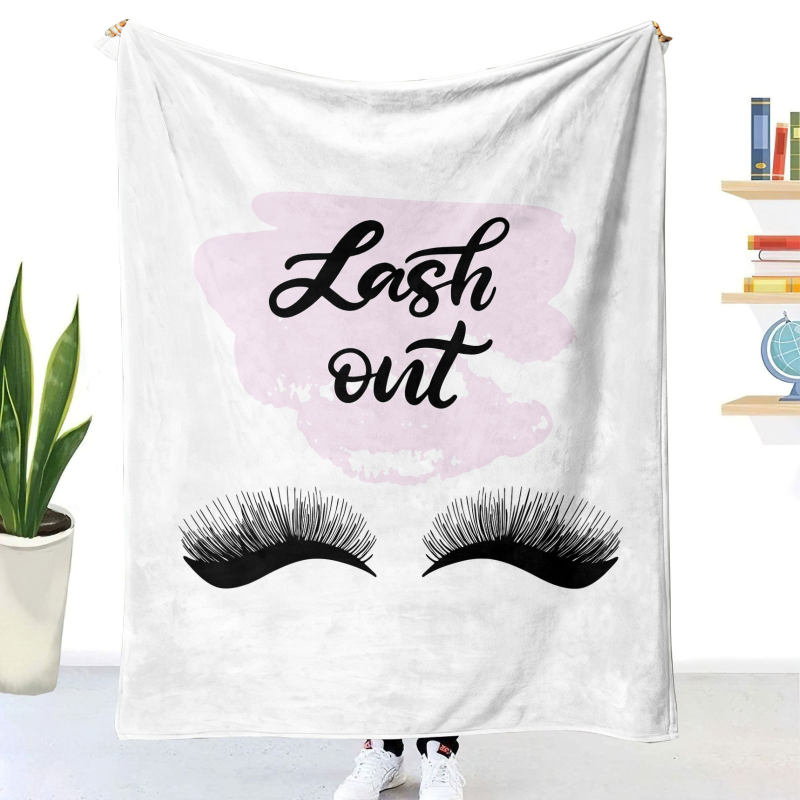 Полиестерово фланелено одеяло, 280–300 г/м², пролетно и есенно, карикатурен стил, свиване 3%