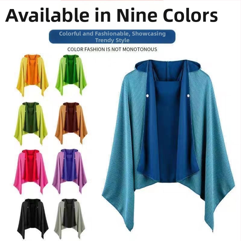 Πετσέτα θαλάσσης με κουκούλα σε σχήμα κάπας, μικροϊνες, γρήγορο στέγνωμα, βάρος 170–200 g, 150D λείο ύφασμα, 100% πολυεστέρας