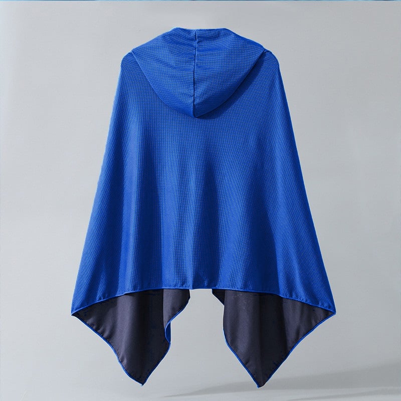 Πετσέτα θαλάσσης με κουκούλα σε σχήμα κάπας, μικροϊνες, γρήγορο στέγνωμα, βάρος 170–200 g, 150D λείο ύφασμα, 100% πολυεστέρας