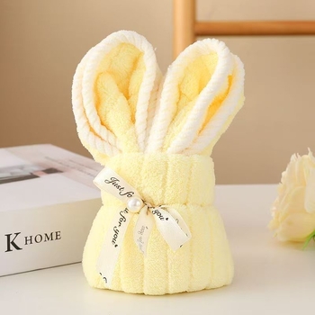 Nyusziformájú törölköző, korall fleece, 100D szál, vágott velúr felület