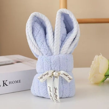 Nyusziformájú törölköző, korall fleece, 100D szál, vágott velúr felület