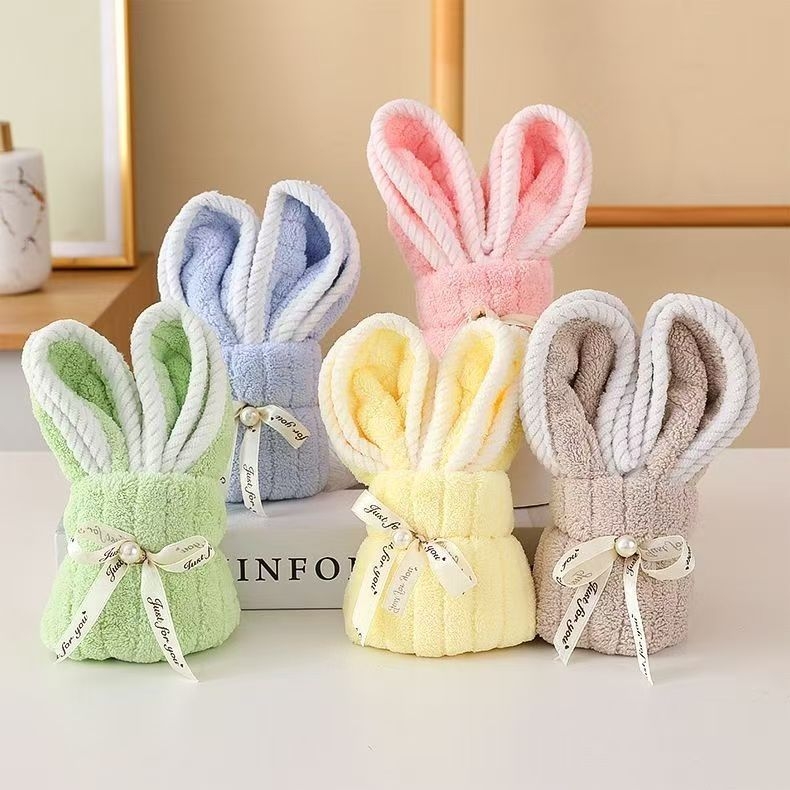 Nyusziformájú törölköző, korall fleece, 100D szál, vágott velúr felület