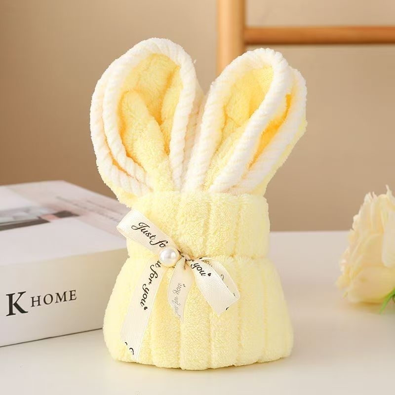 Nyusziformájú törölköző, korall fleece, 100D szál, vágott velúr felület