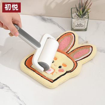 Bo Chu Hui originaalbrändi käterätik, korallfliis, kiire kuivatamine ja imavus, 150D lõng, õmblusega äär, Kohandamine saadaval, 30–50 g