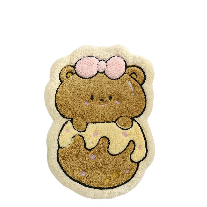 Bo Chu Hui originaalbrändi käterätik, korallfliis, kiire kuivatamine ja imavus, 150D lõng, õmblusega äär, Kohandamine saadaval, 30–50 g