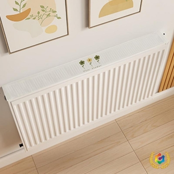 Прахозащитно покривало за радиатор, прост и модерен стил, за дневна стая.