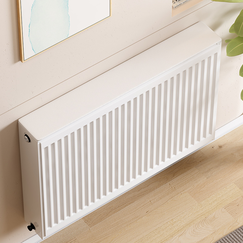 Прахозащитно покривало за радиатор, прост и модерен стил, за дневна стая.