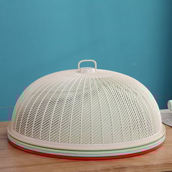 Ümmargune plastikust köögiviljakile – polüpropüleen, putuka- ja tolmukaitse, söögilaua ja köögi jaoks