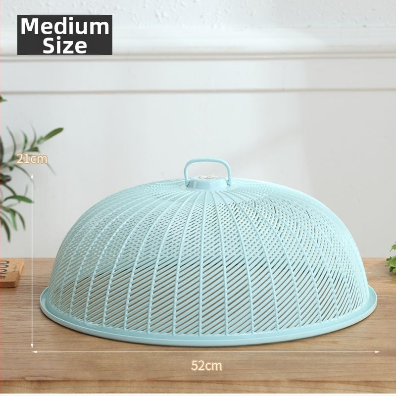 Ümmargune plastikust köögiviljakile – polüpropüleen, putuka- ja tolmukaitse, söögilaua ja köögi jaoks