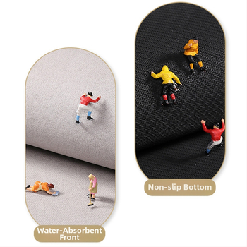 Yuhua Покривка за пералня от диатомова глина – карикатурен стил, многофункционална покривка за прах/диван/климатик