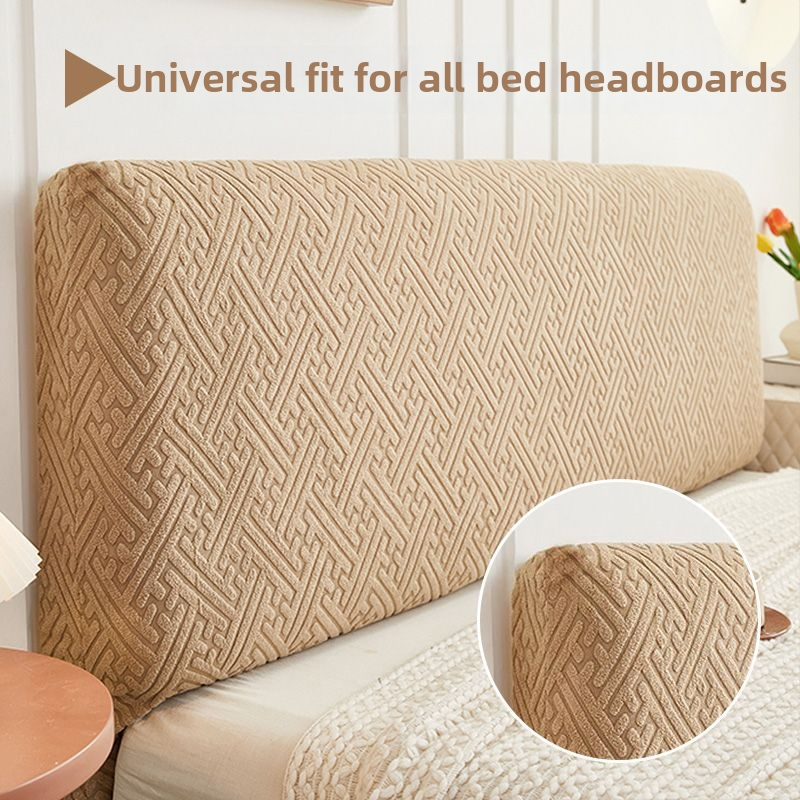 Покривка за таблата на леглото — жакардова тъкан, полиестер, еластична, универсална, четири сезона, прахоустойчива