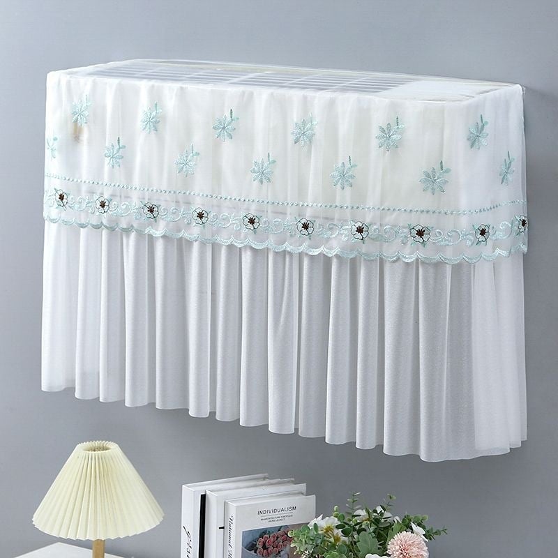 Покривка за климатик против прах, дантелен материал, китайски стил, за домашна употреба