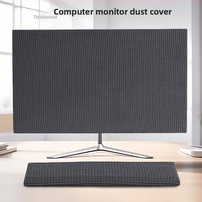 Десктоп монитор прахозащита и калъф за клавиатура – полиестер, марка Buwu, прост стил, компютърен калъф