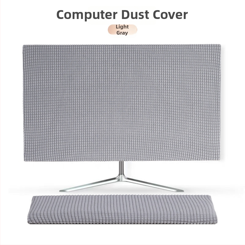 Десктоп монитор прахозащита и калъф за клавиатура – полиестер, марка Buwu, прост стил, компютърен калъф