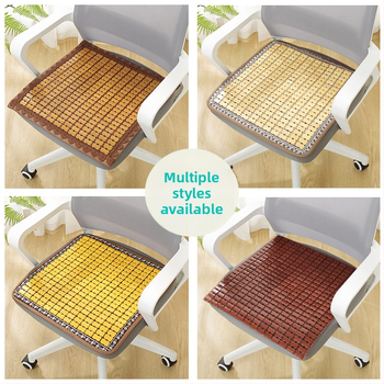 Perne pentru scaun — material bambus, umplutură granule de cărbune din bambus, Departed, stil modern simplu