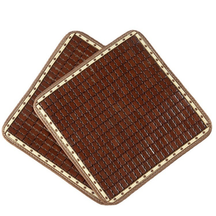 Perne pentru scaun — material bambus, umplutură granule de cărbune din bambus, Departed, stil modern simplu