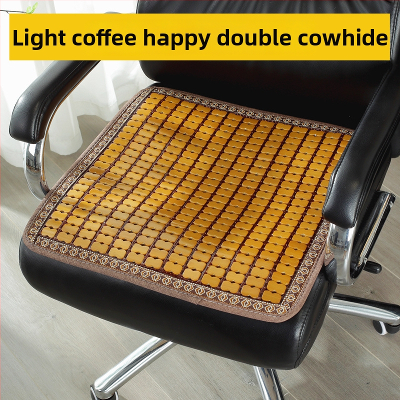 Perne pentru scaun — material bambus, umplutură granule de cărbune din bambus, Departed, stil modern simplu