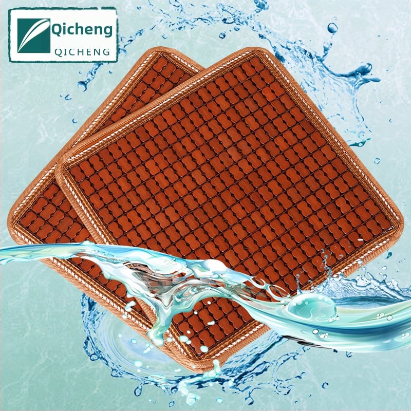 Perne pentru scaun — material bambus, umplutură granule de cărbune din bambus, Departed, stil modern simplu