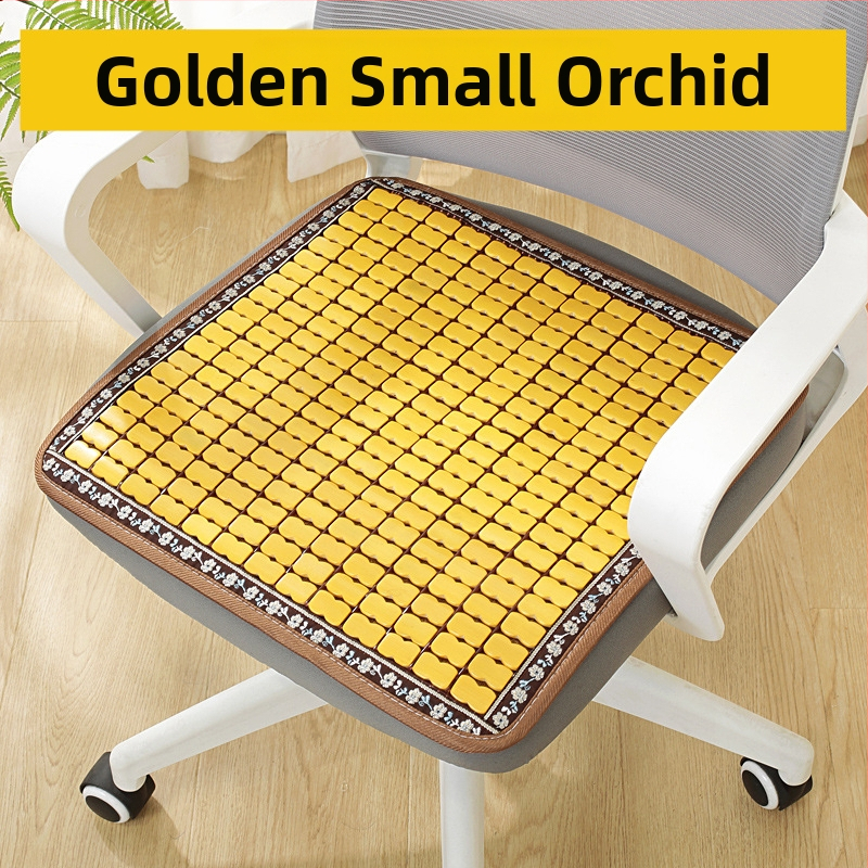 Perne pentru scaun — material bambus, umplutură granule de cărbune din bambus, Departed, stil modern simplu